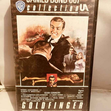 Płyta VHS film James Bond 007 Goldfinger Sean Connery