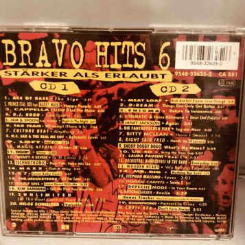 Płyta kompaktowa Bravo Hits 6 CD