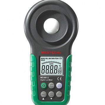 MasTech MS6612 cyfrowy miernik światła miernik światła miernik natężenia oświetlenia