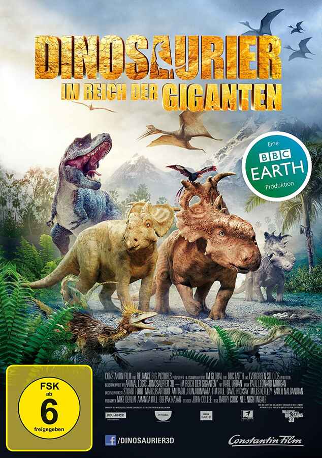 Płyta kompaktowa Dinosaurier Im Reich der Giganten DVD