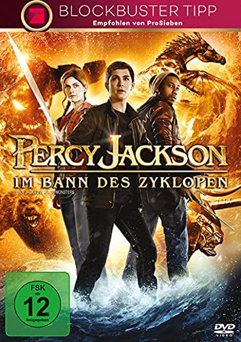 Płyta kompaktowa Percy Jackson 2 Im Bann des Zyklopen DVD