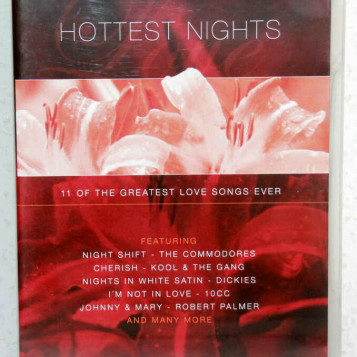 Płyta kompaktowa Hottest Nights. 11 Of The Greatest Love Songs Ever DVD