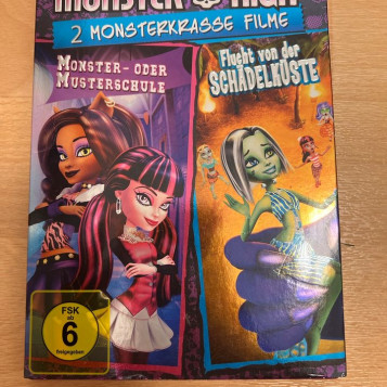 Płyta kompaktowa Monster High 2 monsterkrasse Filme DVD