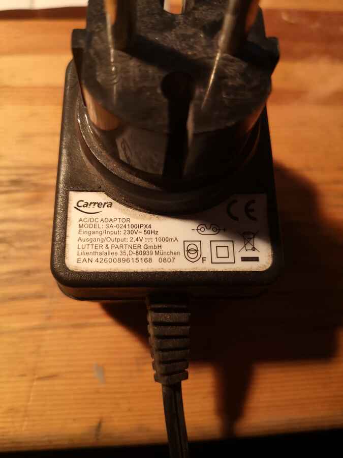Ładowarka do golarki Carrera SA-022080 2.2V 800mAh