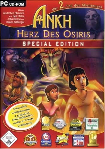 Płyta kompakotwa gra ANKH 2 Herz des Osiris Special Edition PC CD-ROM