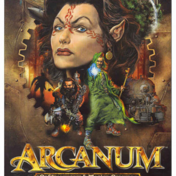 Płyta kompakotwa gra Arcanum Of Steamworks and Magick Obscura CD-ROM