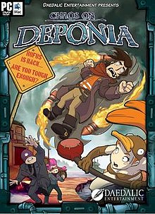 Płyta kompakotwa Chaos on Deponia CD-ROM