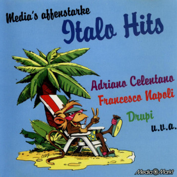 Płyta kompaktowa muzyka Media's Affenstarke Italo Hits CD