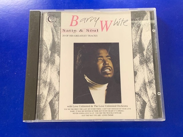 Płyta kompaktowa BARRY WHITE SATIN SOUL CD