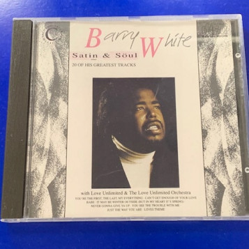 Płyta kompaktowa BARRY WHITE SATIN SOUL CD
