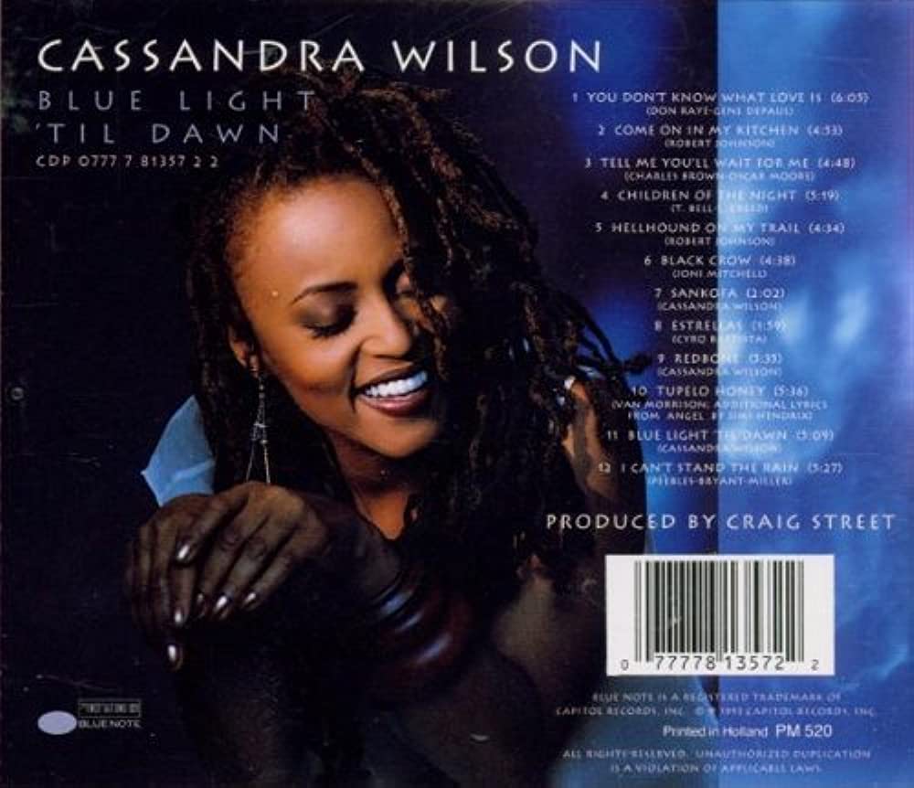 Płyta kompaktowa Blue Light 'Til Dawn Cassandra Wilson CD