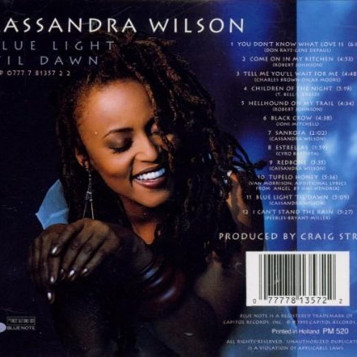 Płyta kompaktowa Blue Light 'Til Dawn Cassandra Wilson CD