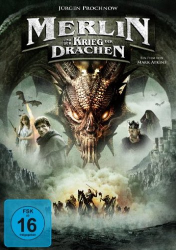 Płyta kompaktowa Merlin i wojna smoków DVD DE