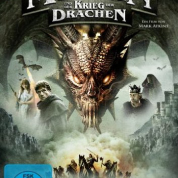 Płyta kompaktowa Merlin i wojna smoków DVD DE