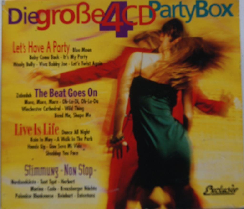 Płyta kompaktowa DIE GROSSE 4 CD PARTY BOX 4CD