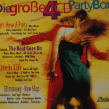 Płyta kompaktowa DIE GROSSE 4 CD PARTY BOX 4CD