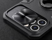 Hybrydowe etui na telefon iPhone 12 Pro Max Nillkin CamShield Armor – zdjęcie 3