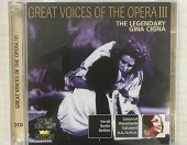 Płyta kompaktowa Gina Cigna Great Voices of the Opera III CD – zdjęcie 2