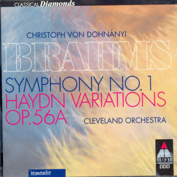 Płyta kompaktowa Brahms: Symphony No. 1 OP.56a CD