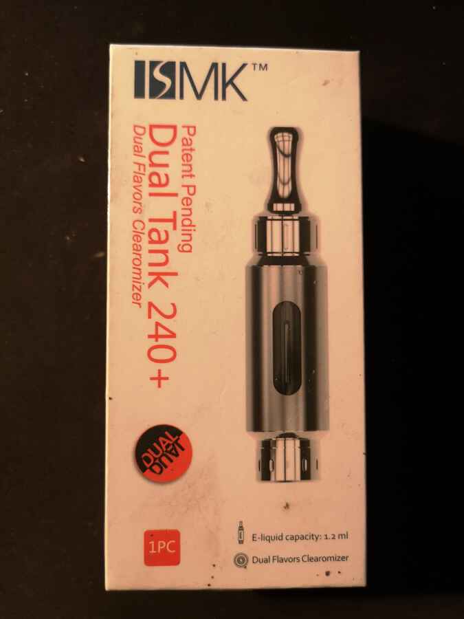 Atomizer clearomizer ISMK Dual Tank 240+ Dual Flavour