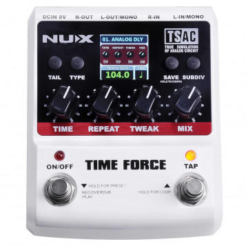 Efekt gitarowy NUXEFX Time Force Multi Digital Delay