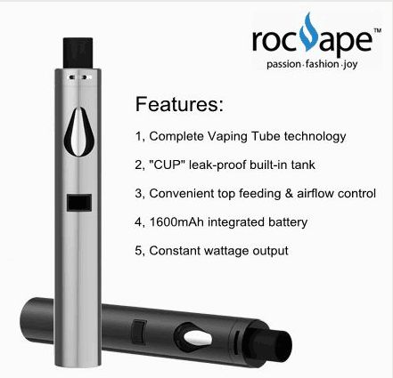 Vape Pen rocvape Origo CVT Vaping Tube KIT 40W czarny