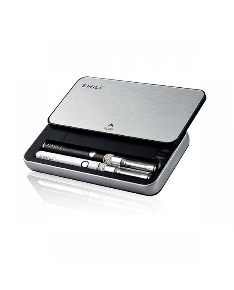 Kieszonkowy Mod box Kit Smiss EMILI 1300mAh srebrny