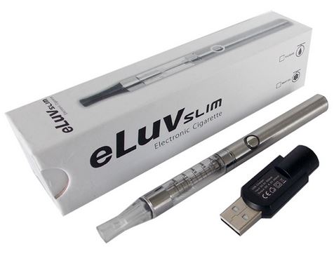 Vape Pen eLuv Slim 310mAh srebrny