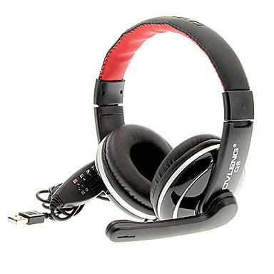 Słuchawki nauszne GAMINGOWE OVLENG Q6 Super Bass USB