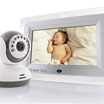 Niania elektryczna SafeBabytech monitor video 7 cali