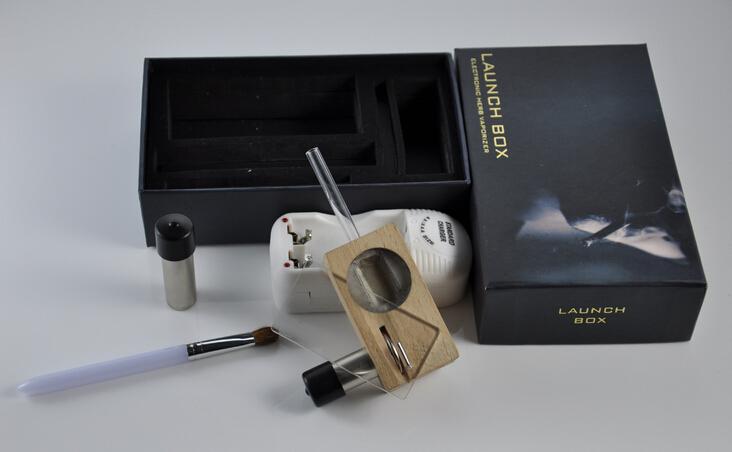 Waporyzator do suszu Herb Flight Vaporizer Launch Box drewno