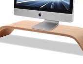 Podstawka pod monitor TV z drewna Drewno Bambusowe iMac – zdjęcie 3
