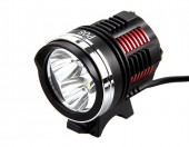 Wodoodporna lampka rowerowa 3 diody LED P08 – zdjęcie 4