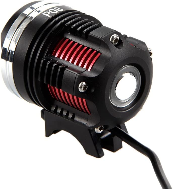 Wodoodporna lampka rowerowa 3 diody LED P08