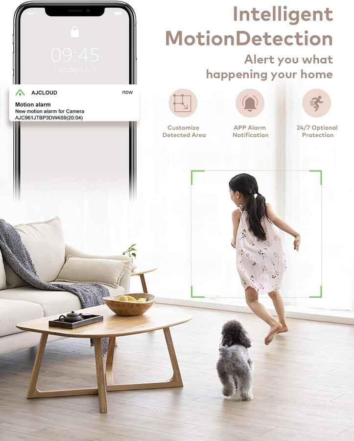 Bezprzewodowa kamera niania elektroniczna 1080P HD IP WLAN SUPEREYE