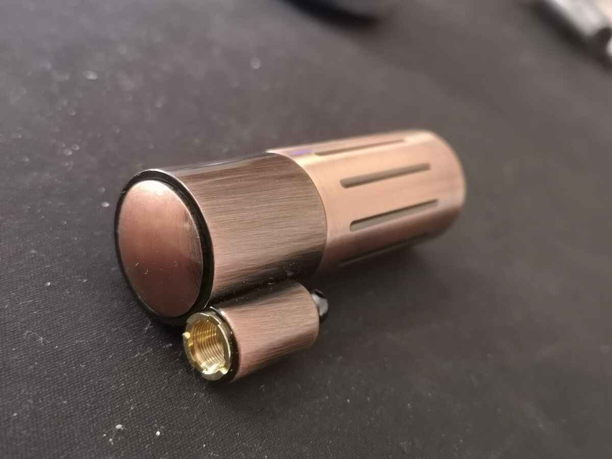 Vape Pen Mechaniczny Bullet Mechman MOD series brązowy