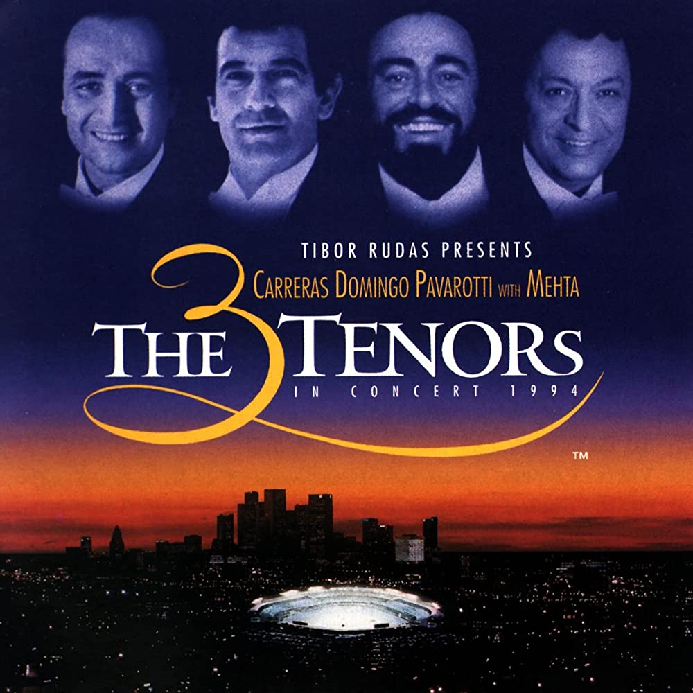 Płyta kompaktowa muzyka The 3 Tenors in Concert 1994 CD