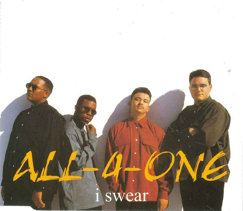 Płyta kompaktowa muzyka All-4-One I Swear CD