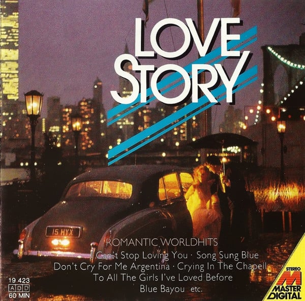 Płyta kompaktowa muzyka Love Story 1987 CD