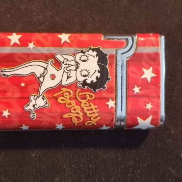Zaplniczka gazowa Betty Boop niemiecka czerwona