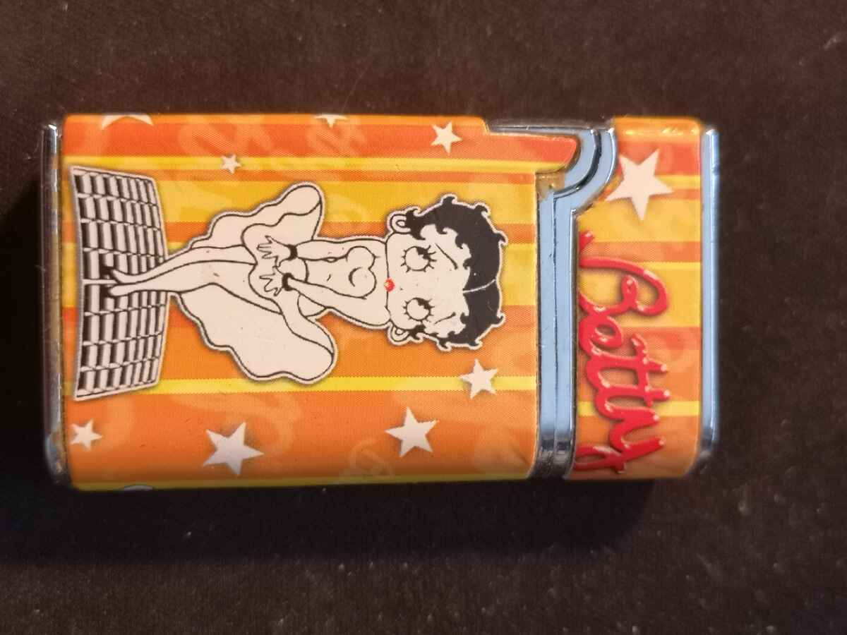 Zaplniczka gazowa Betty Boop niemiecka pomarańczowa