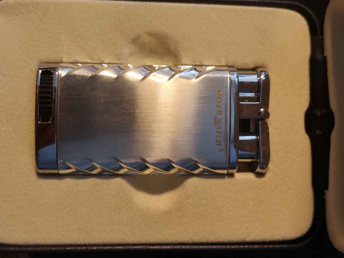Zapalniczka żarowa Silver Match niemiecka złota