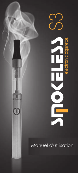 Vape Pen Smokeless S3 eCig srebrny