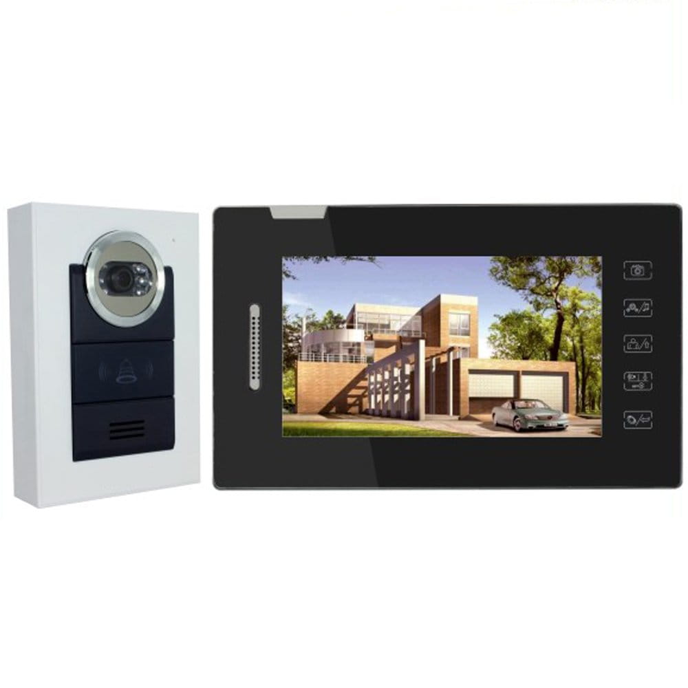 Bezprzewodowy Wideofon Videofon 7 cali LCD Docooler