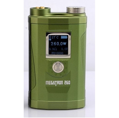 BOX MOD Megatron 260W Caixa 18650 zielony