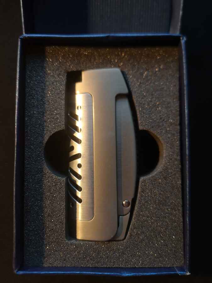 Niemiecka zapalniczka żarowa SilverMatch złota