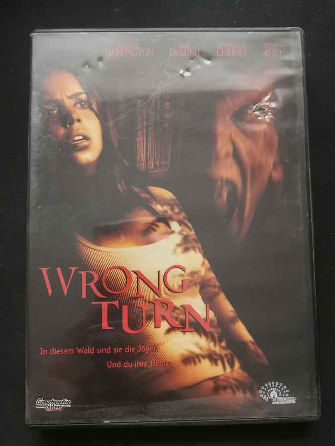 Płyta kompaktowa film Wrong Turn DVD