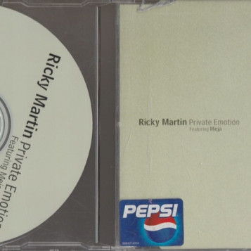 Płyta kompaktowa muzyka Ricky Martin Meja - Private Emotion CD