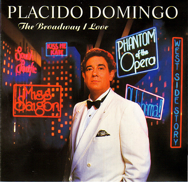 Płyta kompaktowa muzyka The Broadway I Love - Placido Domingo CD