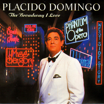 Płyta kompaktowa muzyka The Broadway I Love - Placido Domingo CD